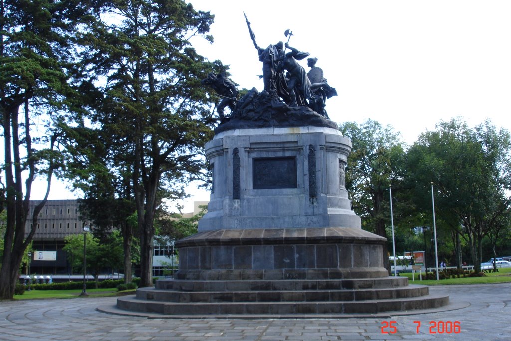 Monumento Nacional, vista lado sur by Mario Viquez Ramirez