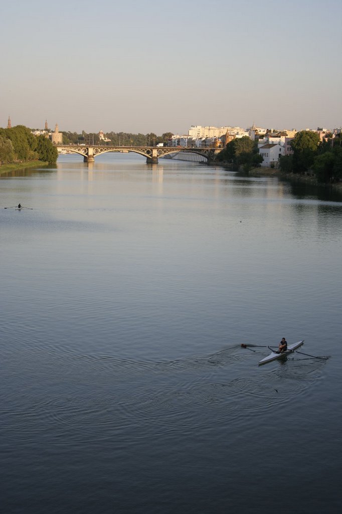 Piraguistas por el Guadalquivir by guille32