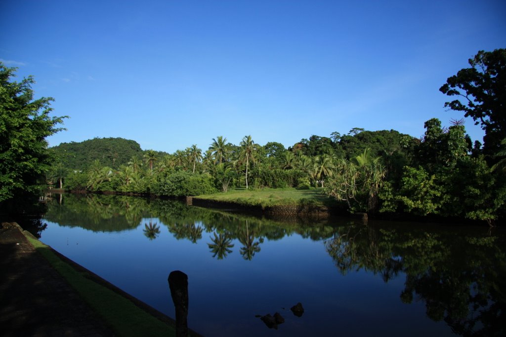 Morning calm, Pacific Harbour, Fiji by catlin.wolfard