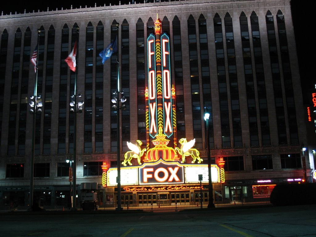 Fox Theatre Detroit by mills1973