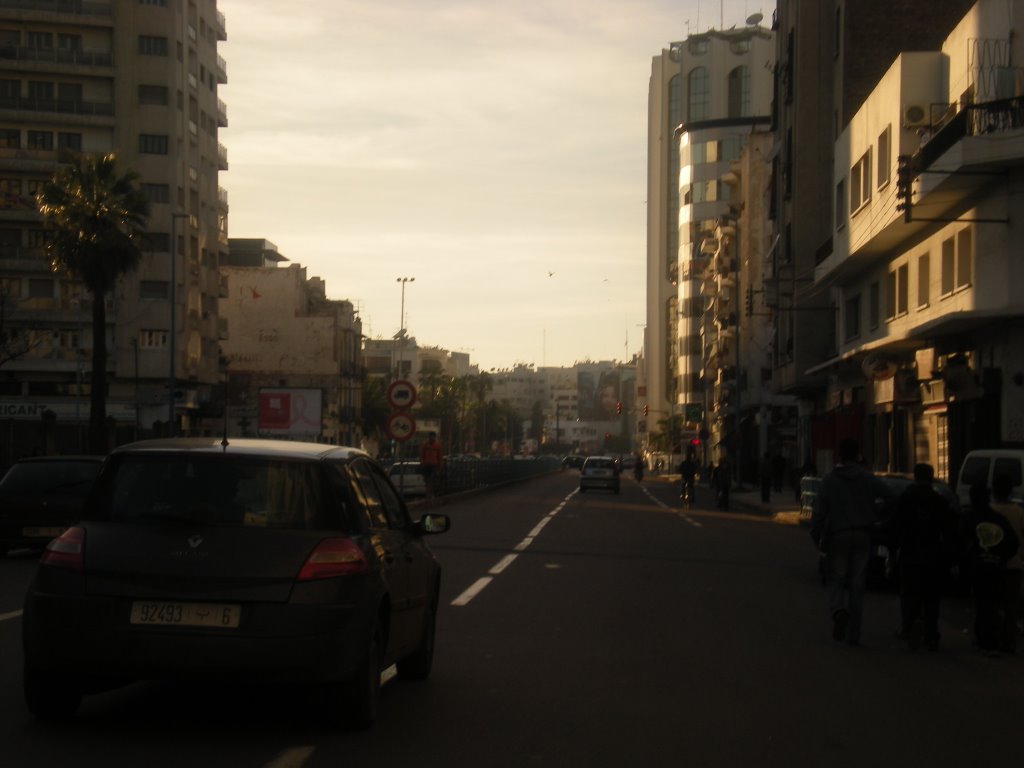 Boulevard Zerktouni by YOUSSEF EL HABACHI