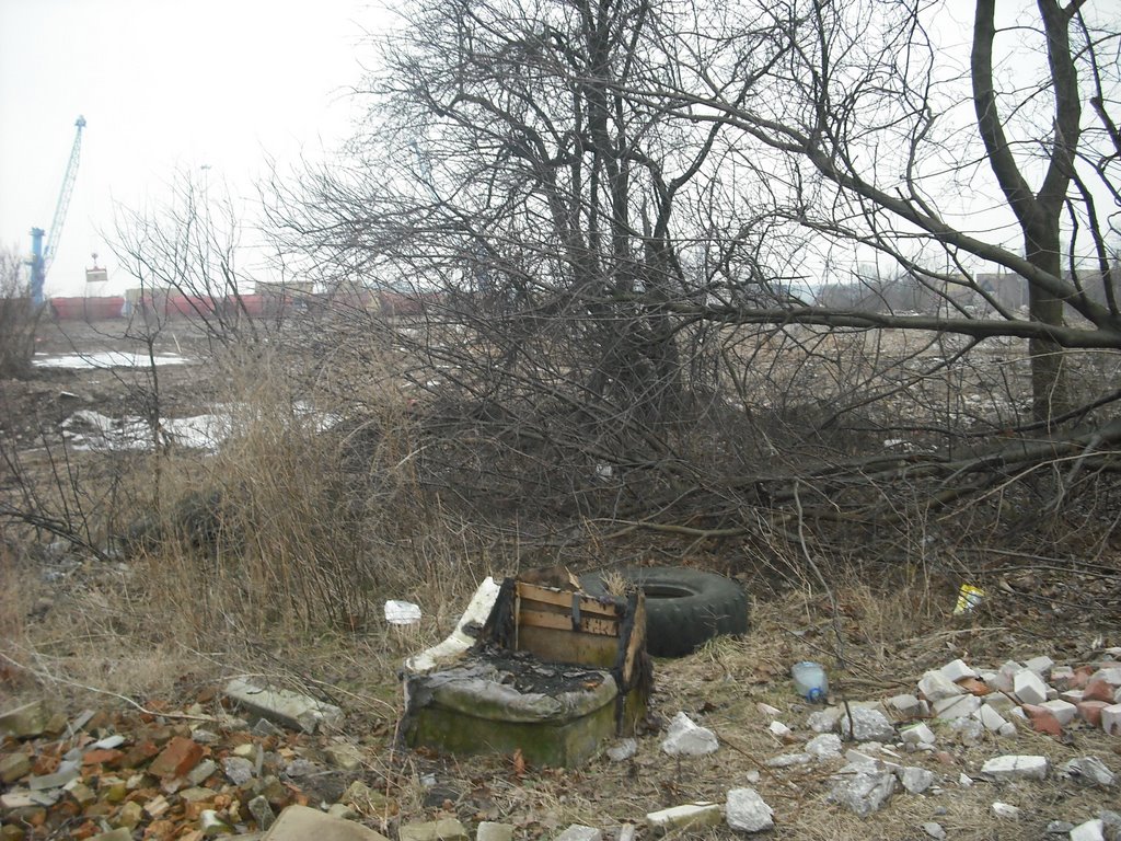 Žvejybos uosto rajonas, Klaipėda (クライペダ), Lithuania (リトアニア), European Union (欧州連合). 2009-02-06 ca 4 p.m. by Tomaskla