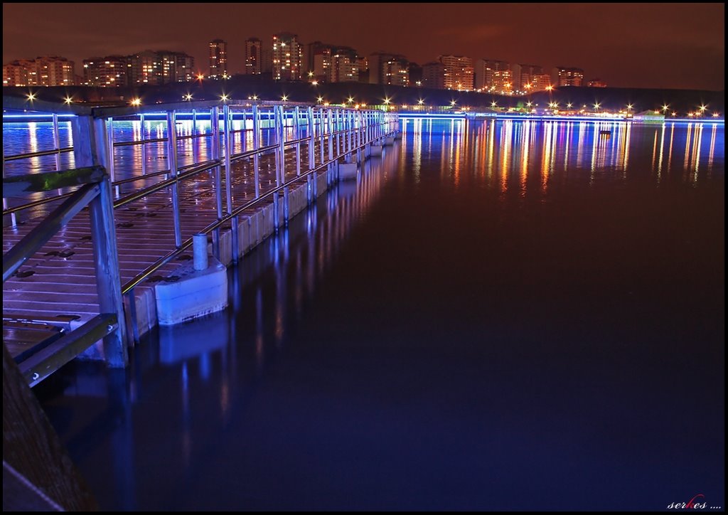 Göksu göletinde gece .... by serkes