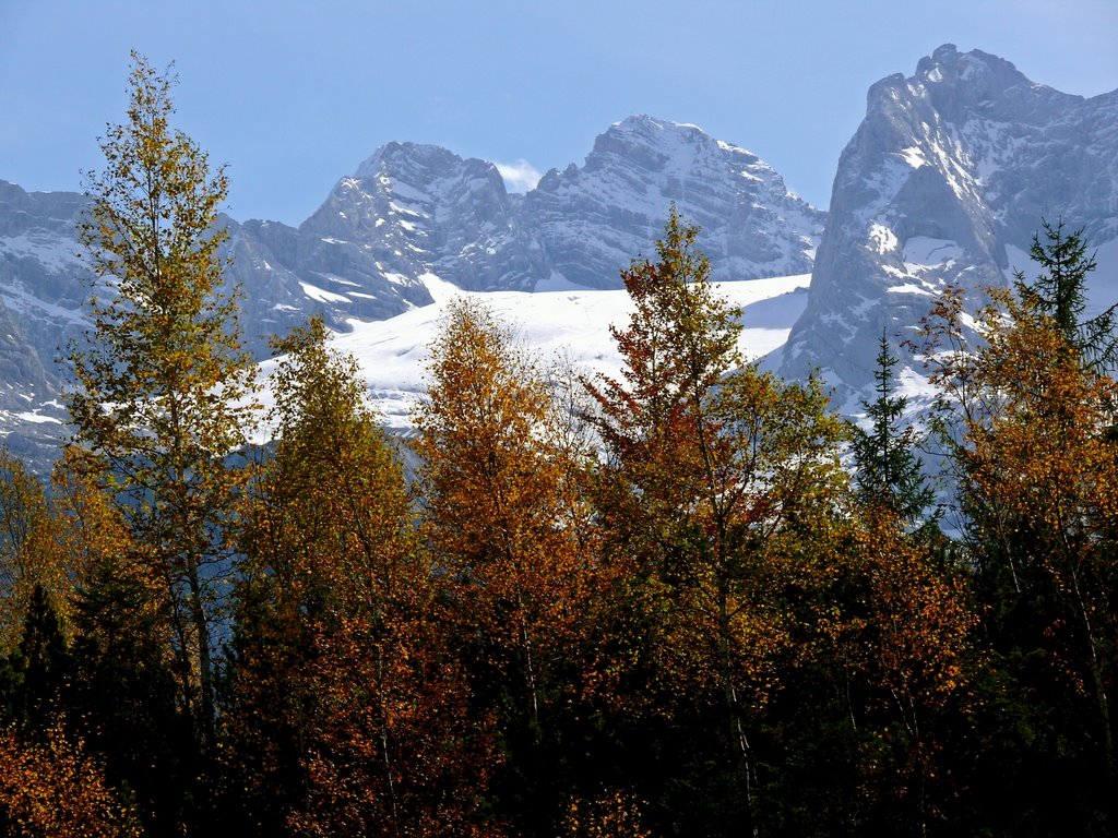 Dachstein, gesehen vom Gosausee by gschwandtner bua