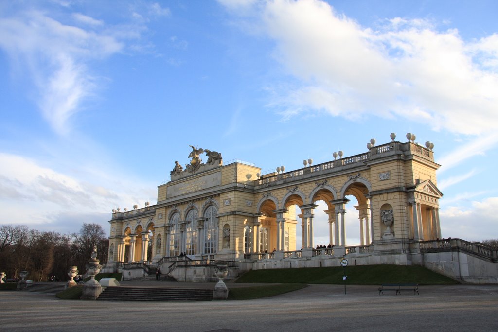 Gloriette im Schloss Park Schoenbrunn by ZHUQIVIENNA