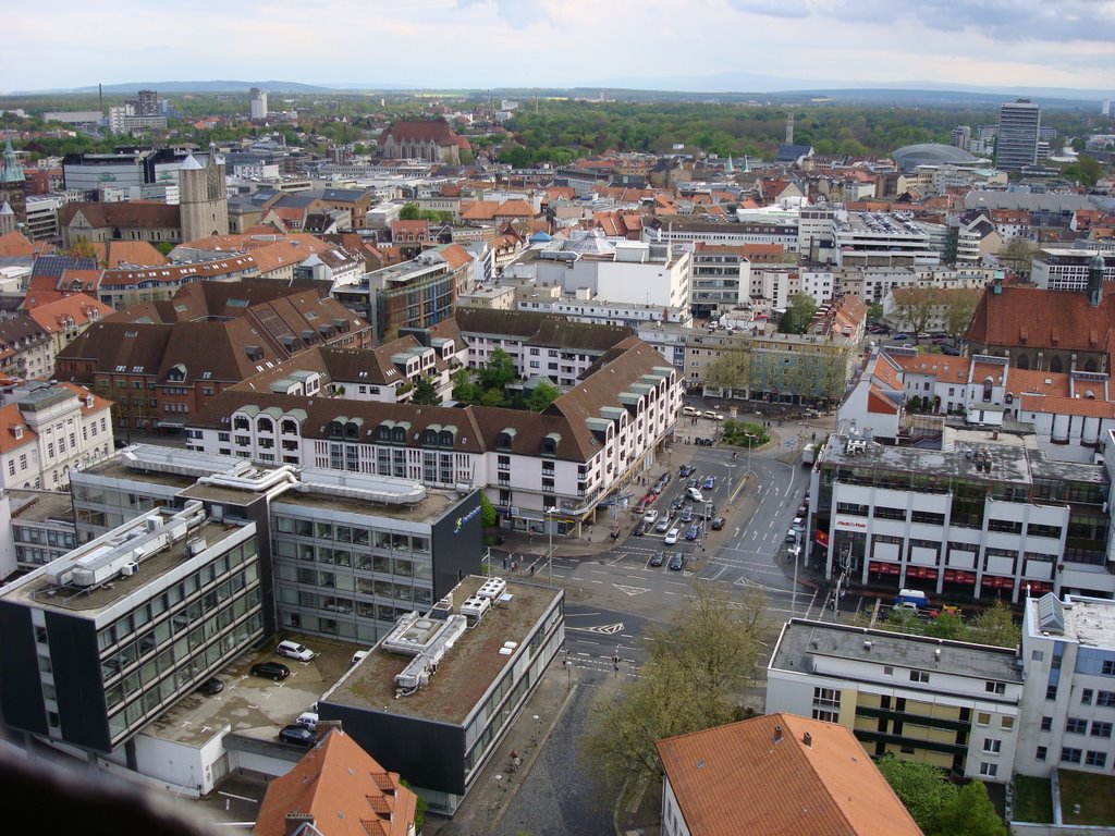 Von St. Andreas nach SSE (Dom und St. Ägidien) by WDSchubert