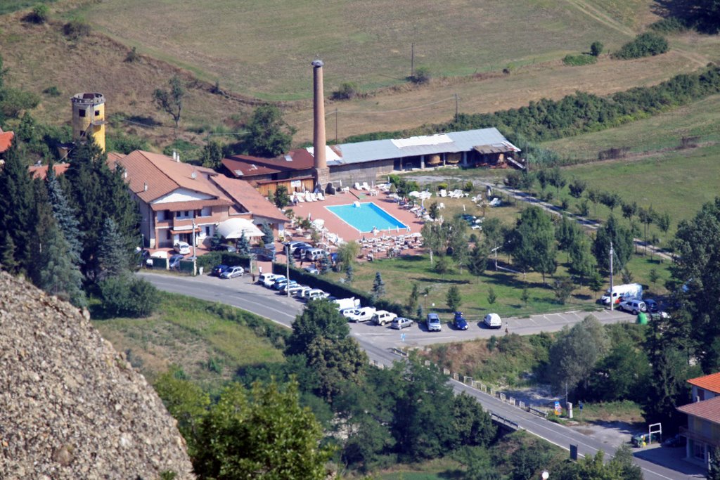 Pertuso di Cantalupo ligure dalla croce degli alpini by Ciacci