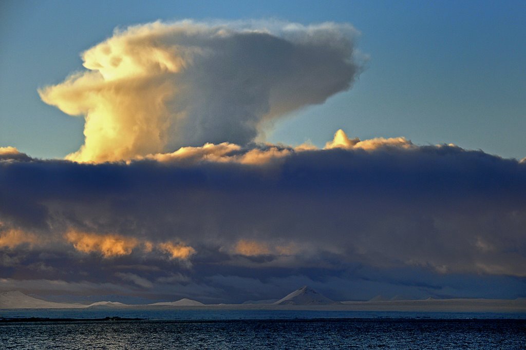 Clouds above Mt. Keilir (379 m.a.s.l.) by Sig Holm