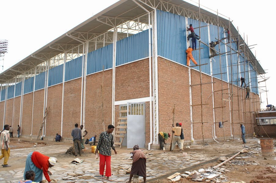 Constructing new Gym-Hall by the_globe