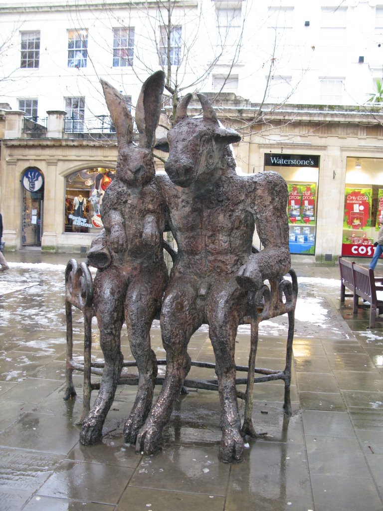 Hare and Minotaur by DuncanWright