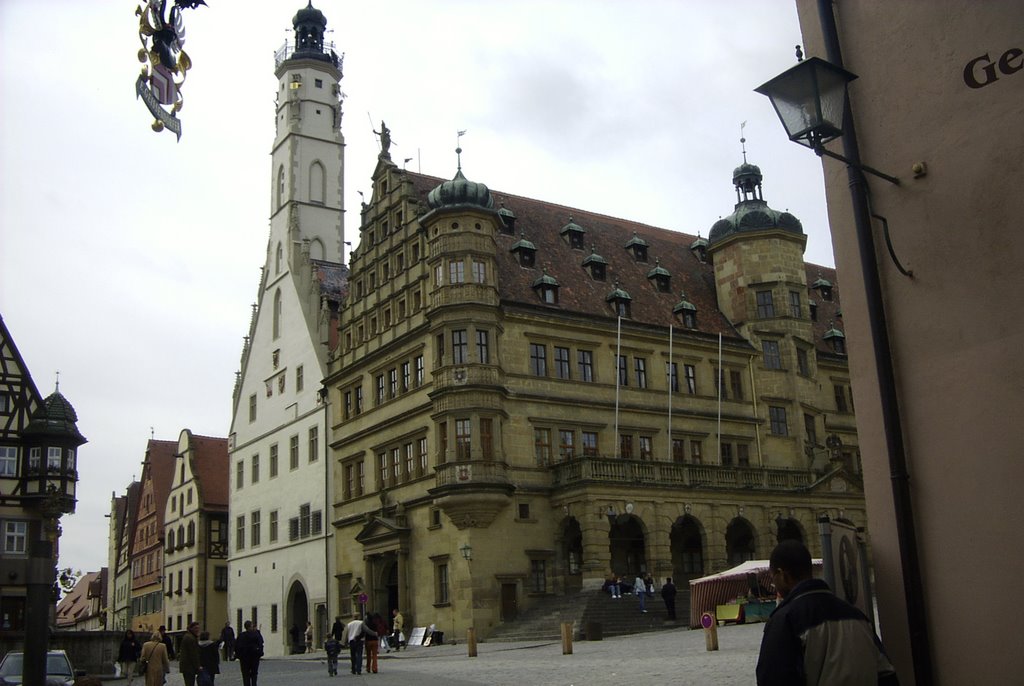 Rathaus Rothenburg by Andreas Albrecht