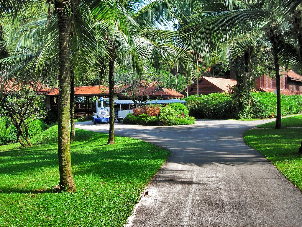 Train main station in Club Med Cherating by Badrul M Nor