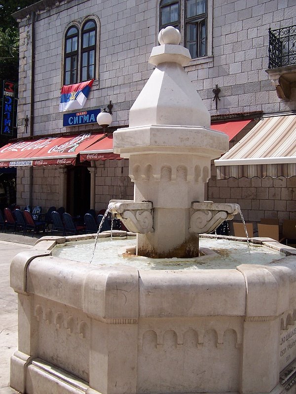 Square in Trebinje by petr voda