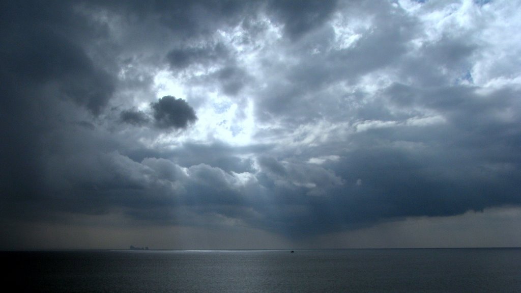 Stormy Sky Koh Lanta Thailand by J Roskilly