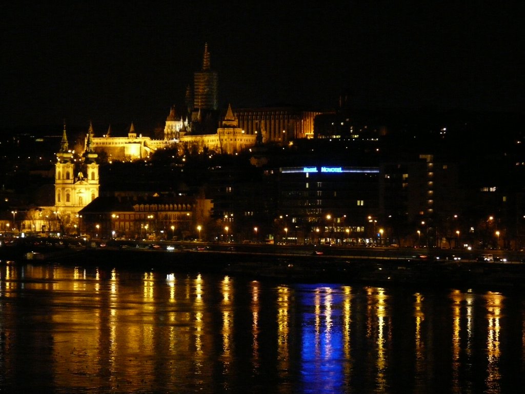 Budapest by night by térkép ZSUZSA