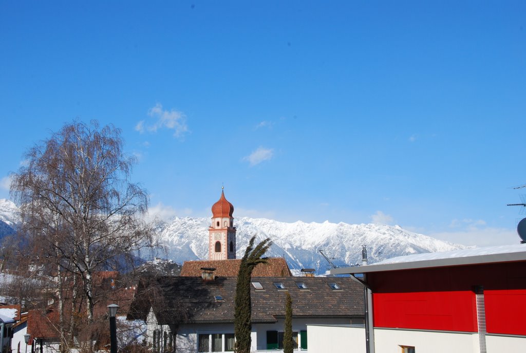 Tower of Church in Tisens /Tesimo by tormic