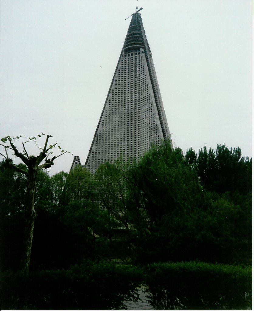 Ryugyong Hotel 1992 by Karl Schüßler