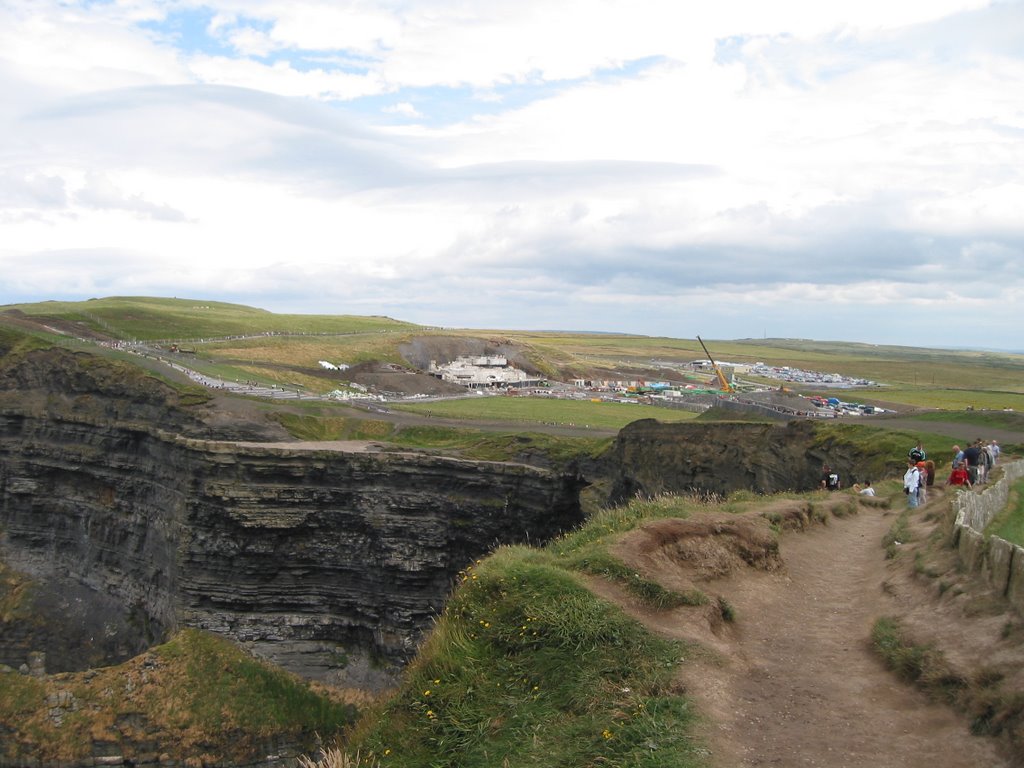 Baustelle Cliff of Moher Besucherzentrum by Johannes Richard