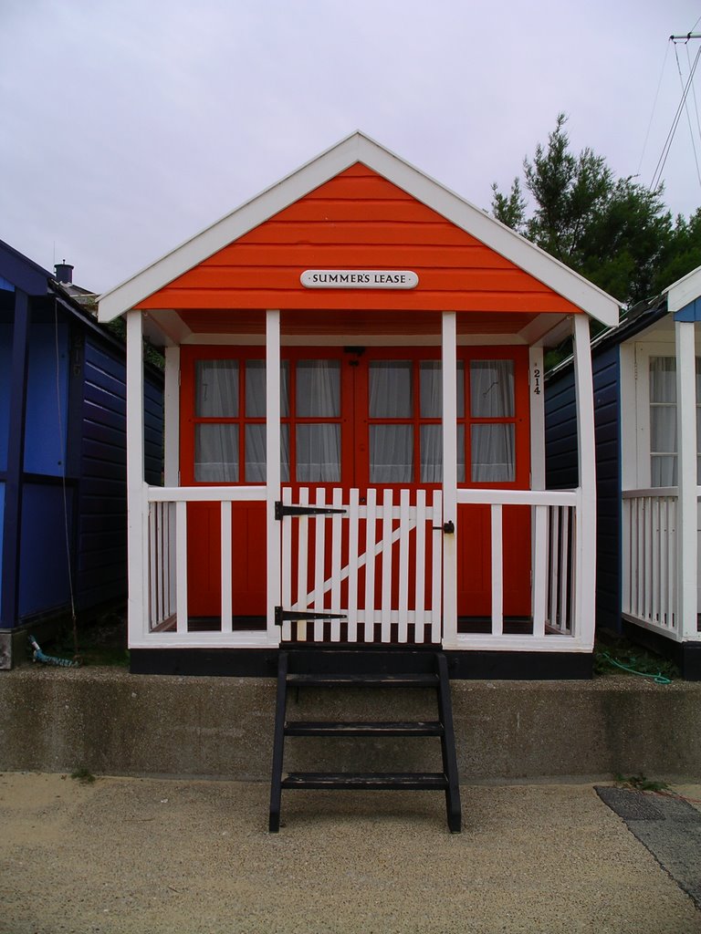 Beach Huts Southwold by Richard Bagnall