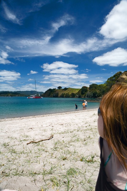 Sitting on the beach by Mint_Sauce