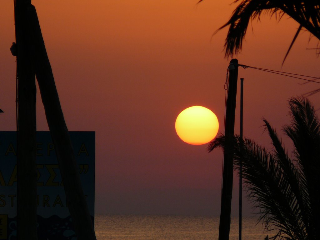 Skala Fourkas Sunset by Bonanca