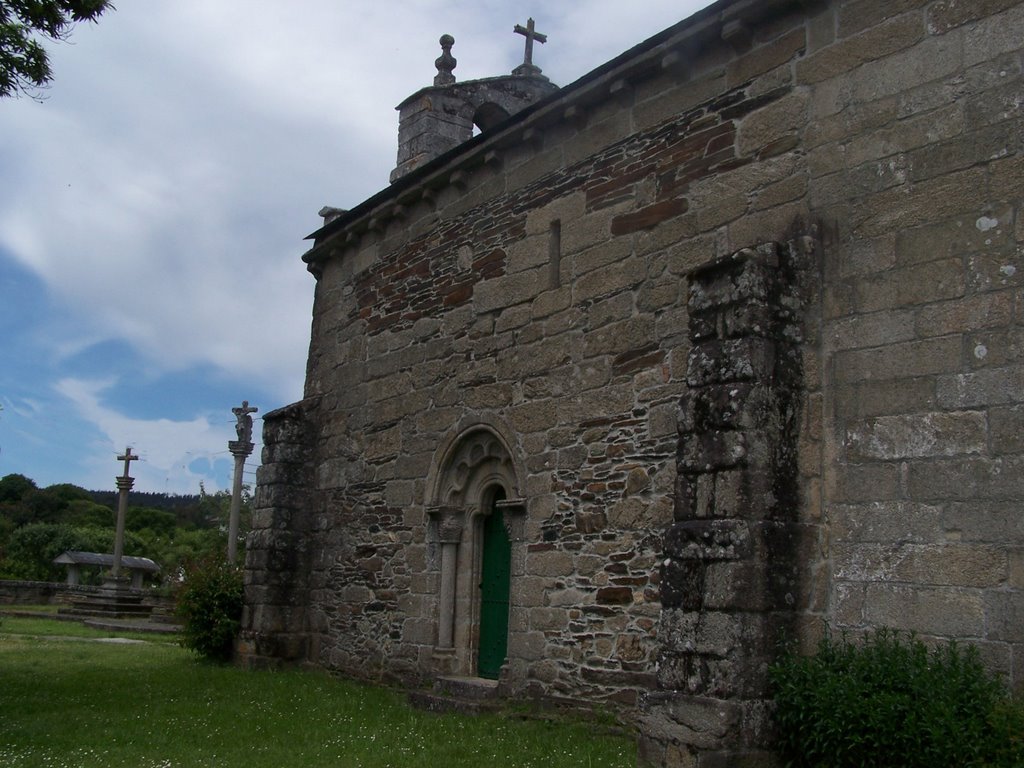 Iglesia de Santiago en Bahamonde. by jetxea