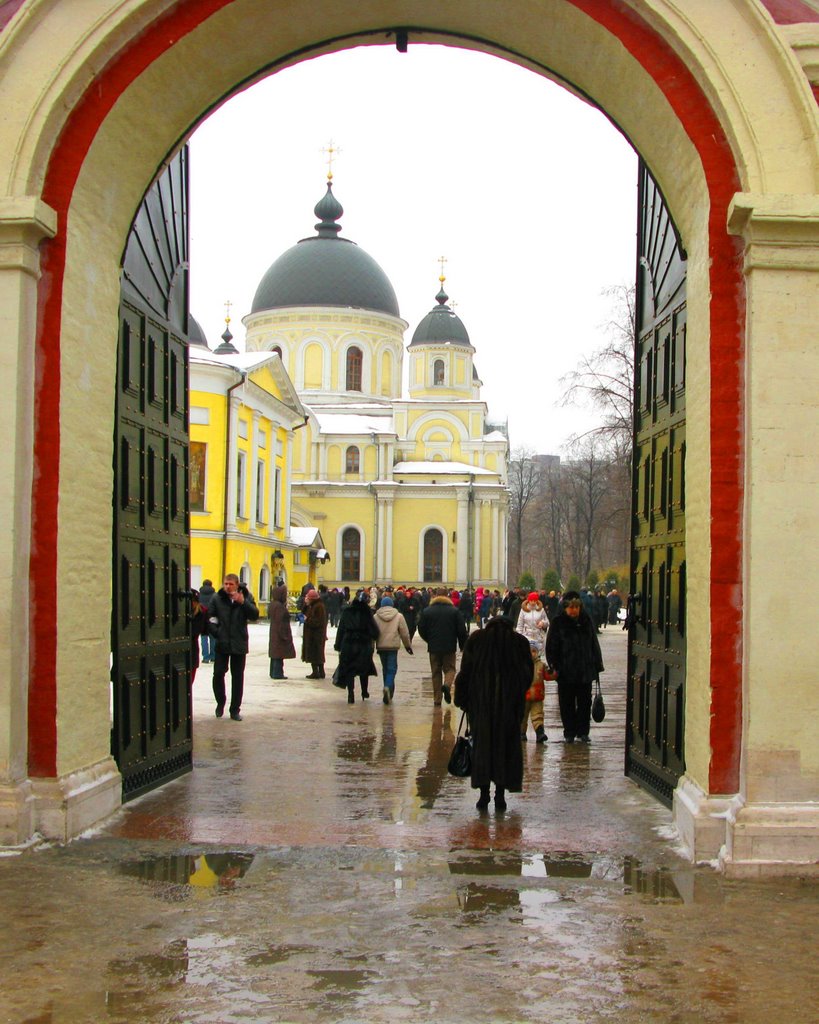 Покровский женский монастырь.( МАТРОНА) м.Таганская, Москва, Россия. by Oleg Yu.Novikov