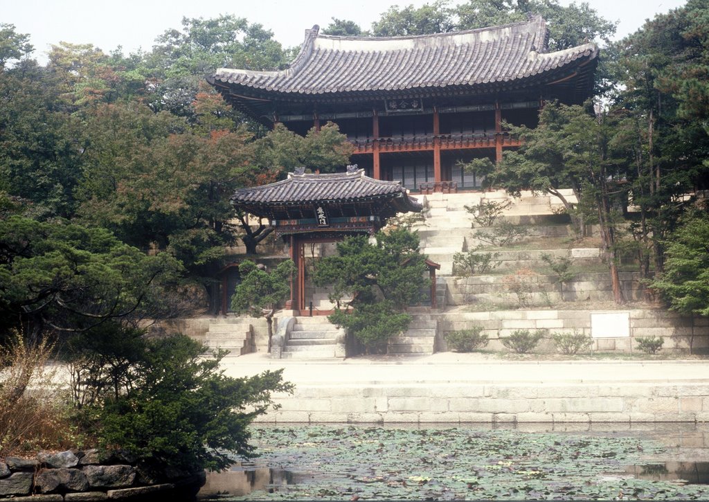 Land of the Morning Calm The secret garden:비원秘園 within the emperor's palace Seoul Korea by pivatana