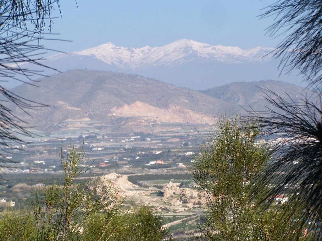 Panorama da castillo de salobrena by mariettina