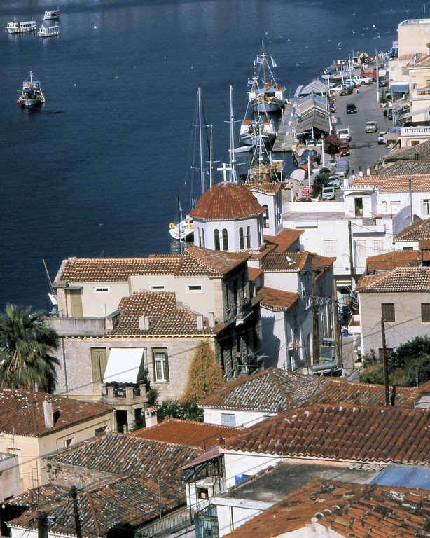 Poros, Greece by Erling Als Nielsen