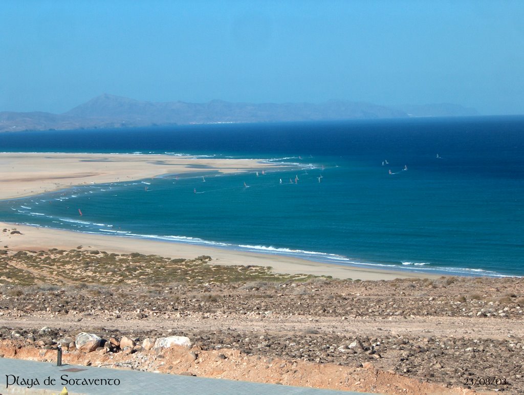 Sotavento, Fuerteventura by Davide Barzaghi