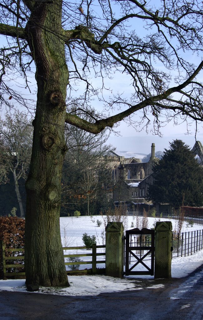 SCENIC BOLTON PRIORY by A.SKINNER