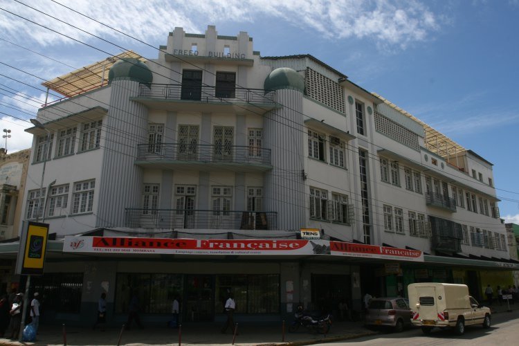 Alliance Française de Mombasa on Moi Avenue by Frk007