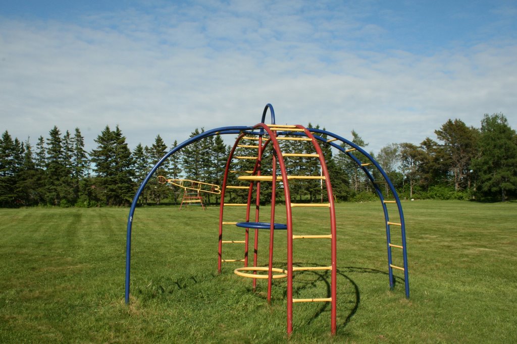 Dickey Park - Monkey Bars by brianscottpettigrew