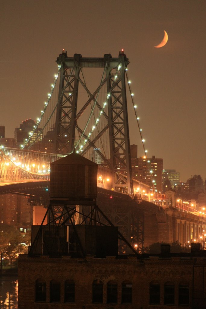 Williamsburg Moonlight by Michael J. Loughran