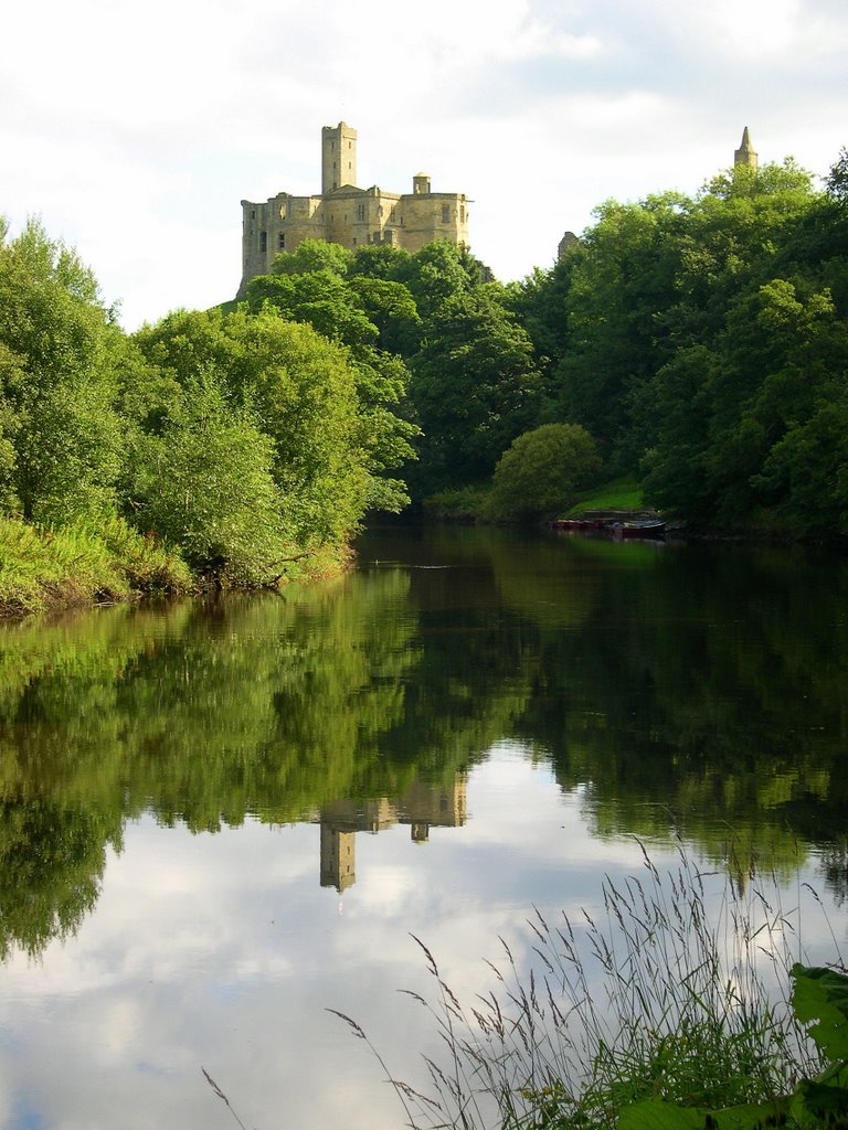 Warkworth Castle & the River Coquet by Nick Sharpe