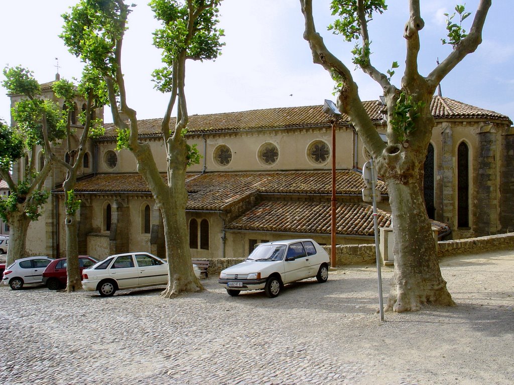 Frankreich_Languedoc-Roussillon_Carcassonne_Eglise St Gimer by Elmokula