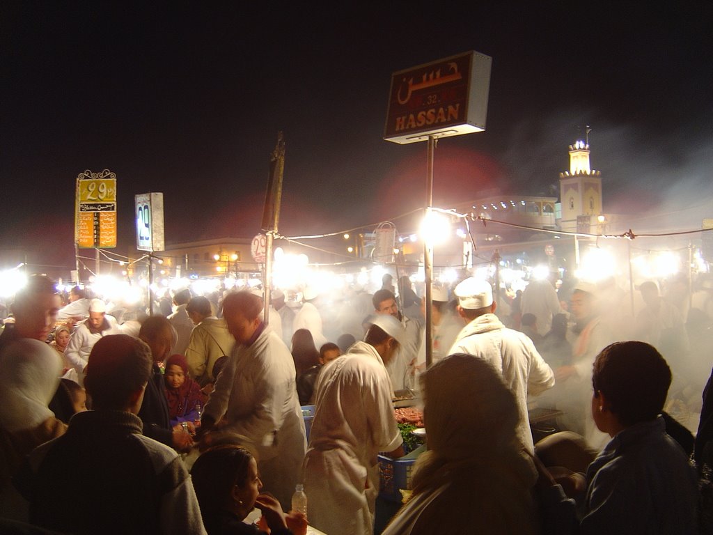 Place Jamaa El Fnaa by Night, Snacks by fdidoo