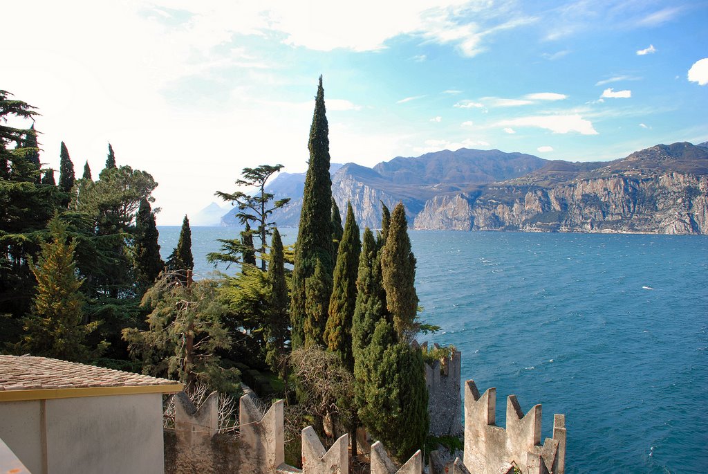 Castle Veiwpoint at Malecesine by caruso1921