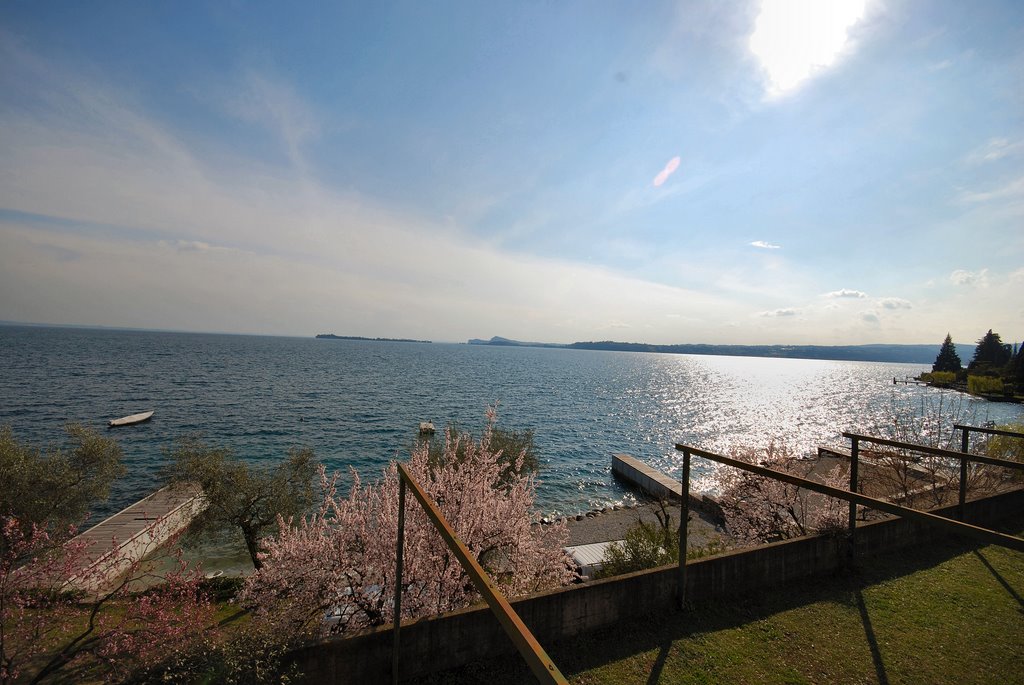 Torbole looking down Lake Garda by caruso1921