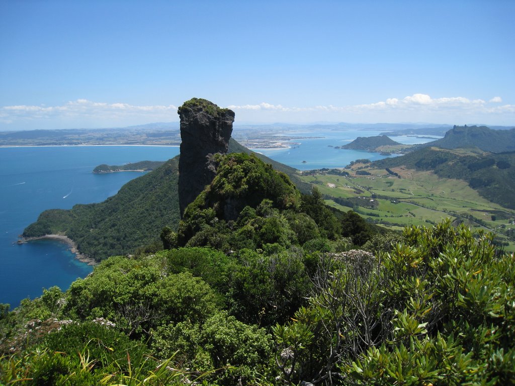 Amazing view near the summit of Bream Head by ghowell