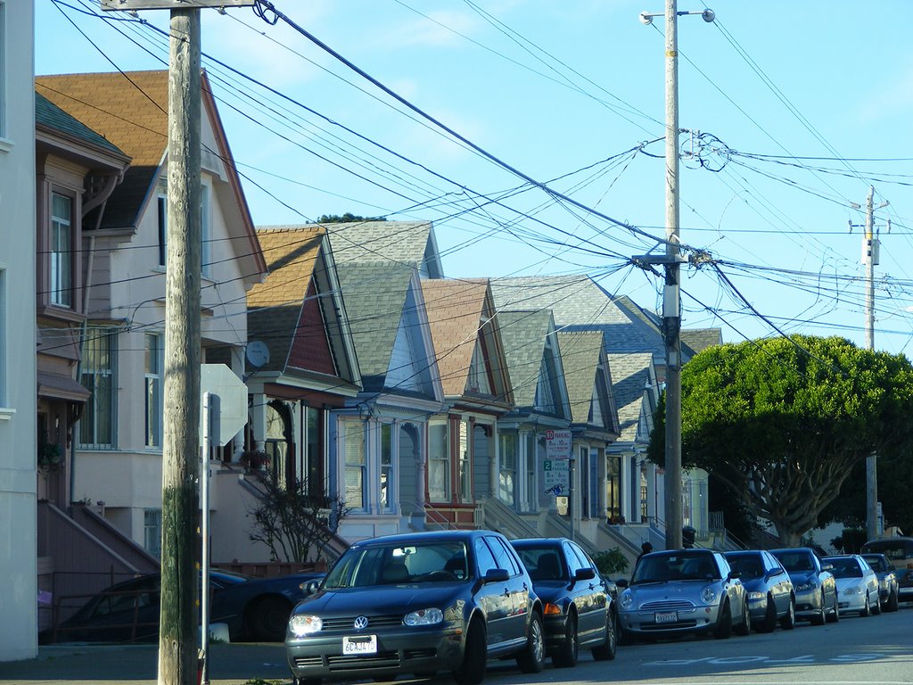 San Francisco houses by Daniel Vijoi