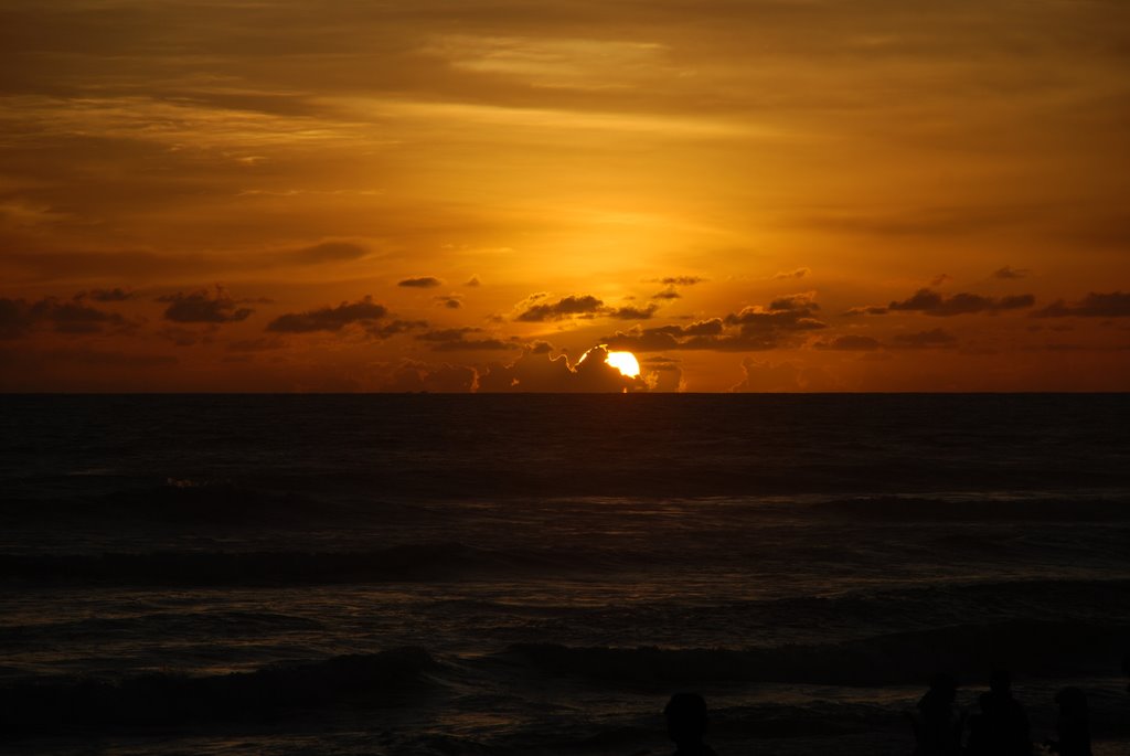 Depok Beach Sunset by Gracio Permata (Rio)