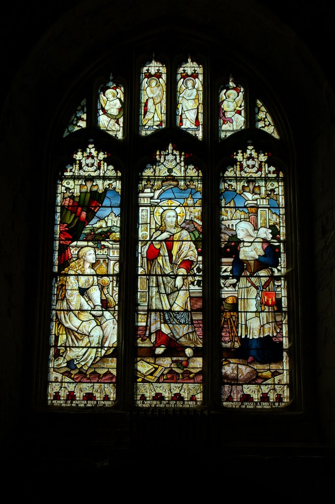 Shoreham-by-Sea - St Mary de Haura stained glass by rafal.matula