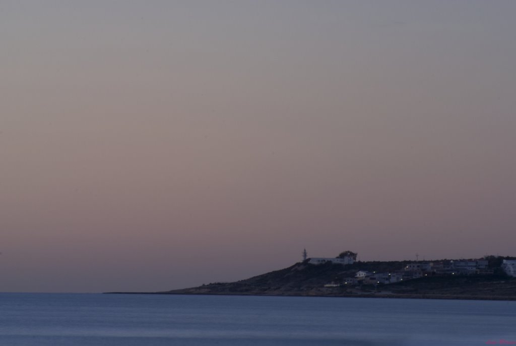 Amanece en la playa de san juan by Luis Blanco