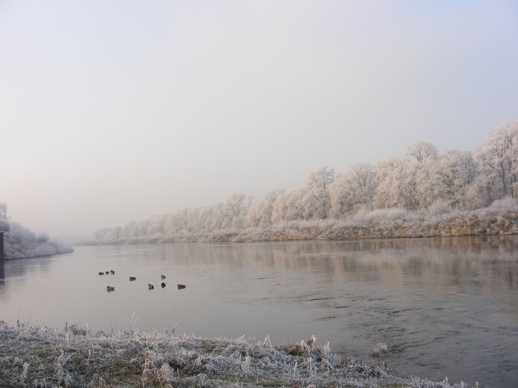 Odra river - Malczyce by O`Sobowiec