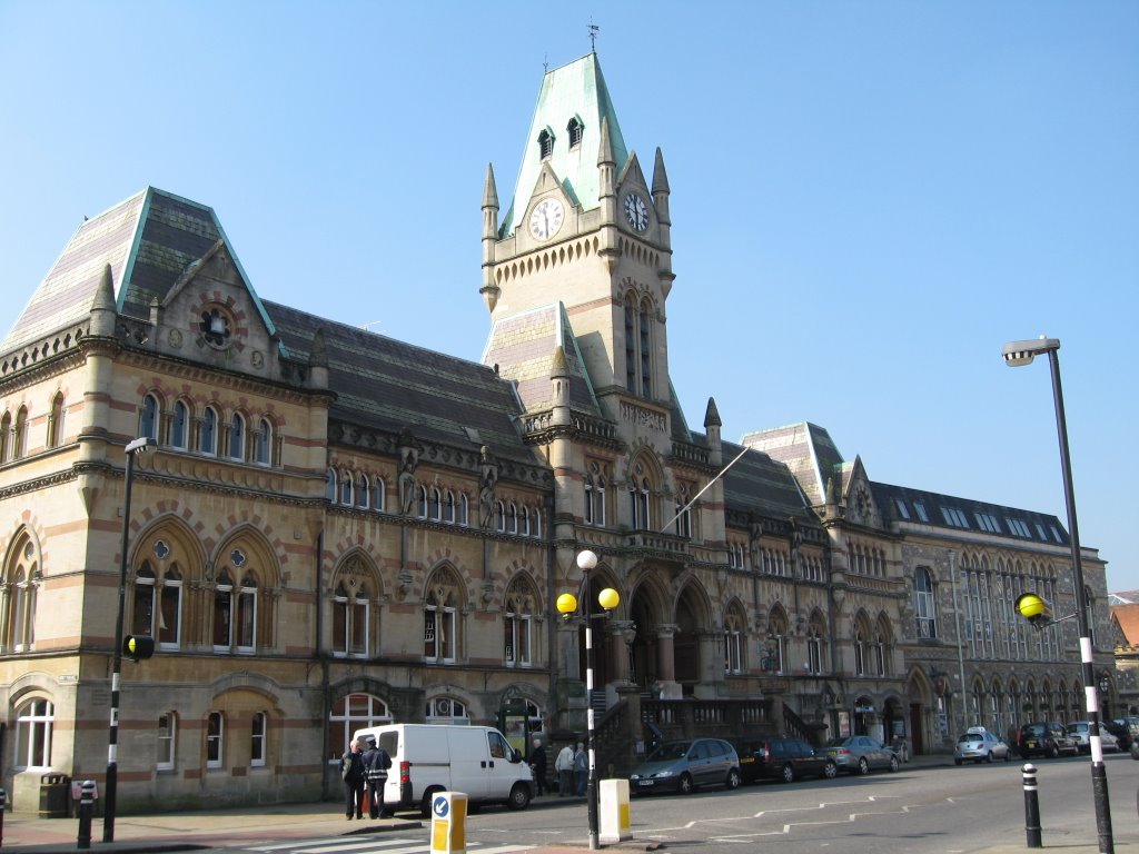 Victorian Guildhall, Winchester, Hampshire, UK 2007 by Vad-ak