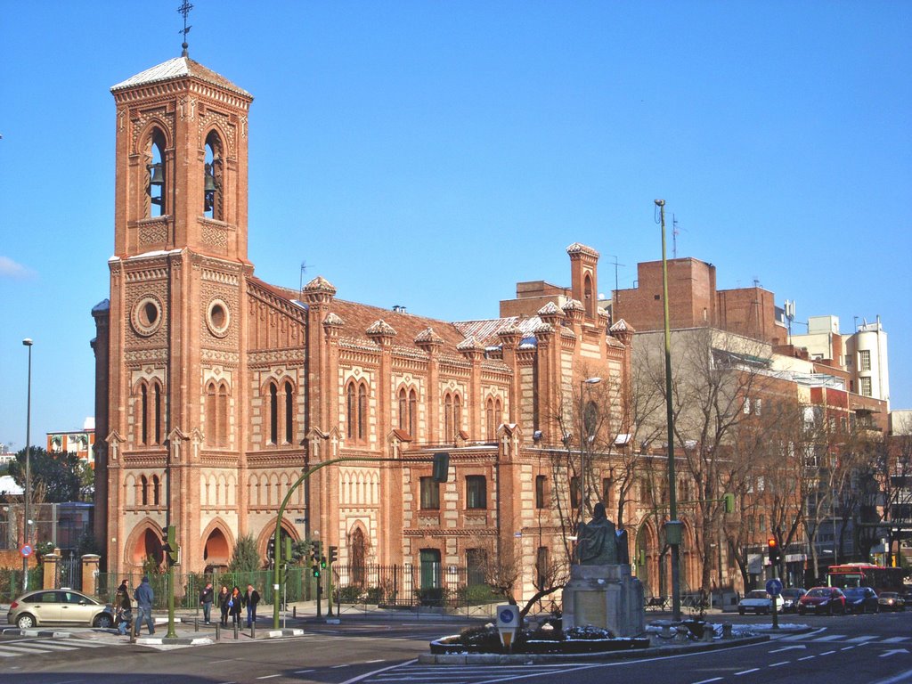 Iglesia Santa Cristina, Puerta del Angel, Madrid by perikko