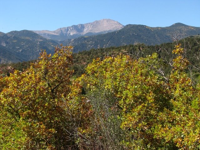 Pikes Peak from Garden of the Gods by Jen Ulasiewicz