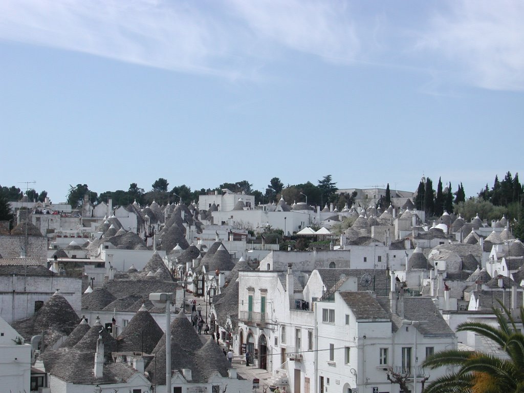 Alberobello - Panorama sui Trulli by Giuseppe Laera